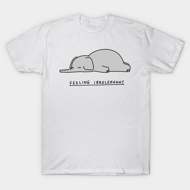 Moody Animals - Elephant T-Shirt by Lim Heng Swee